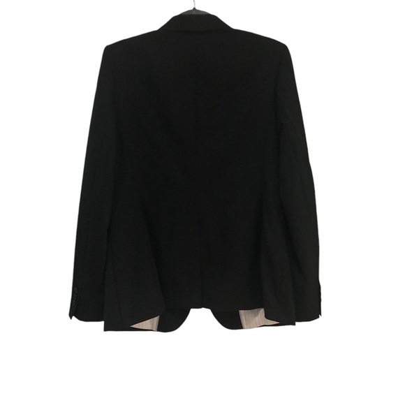 2/$14 ❤️ Banana Republic Black Two Button Blazer Sz 8 - Picture 3 of 6